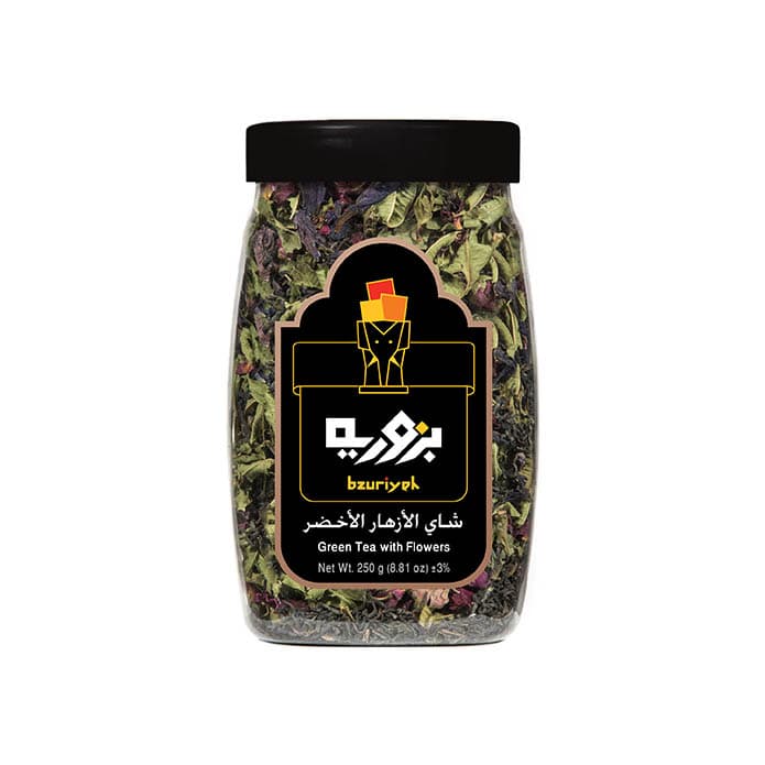 Bzuriyeh Green Tea with Flowers 2