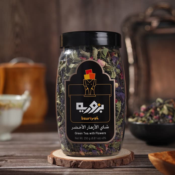 Bzuriyeh Green Tea with Flowers