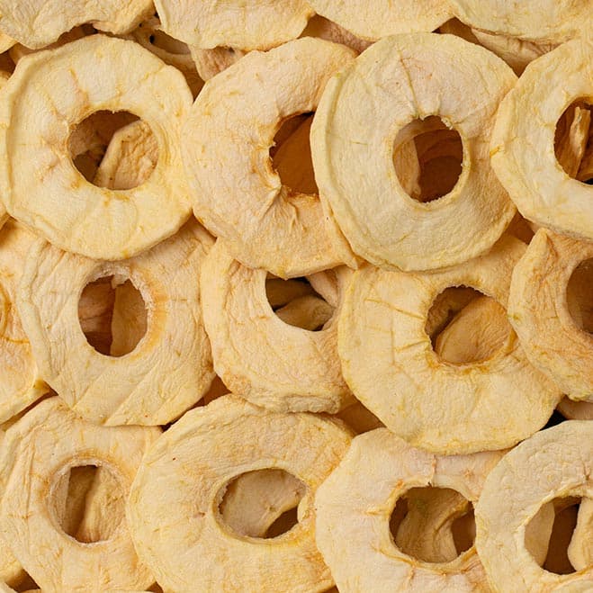 تفاح مجفف بزورية (خالي من السكر) 2