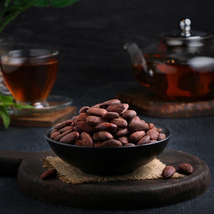 لوز مدخن بزورية