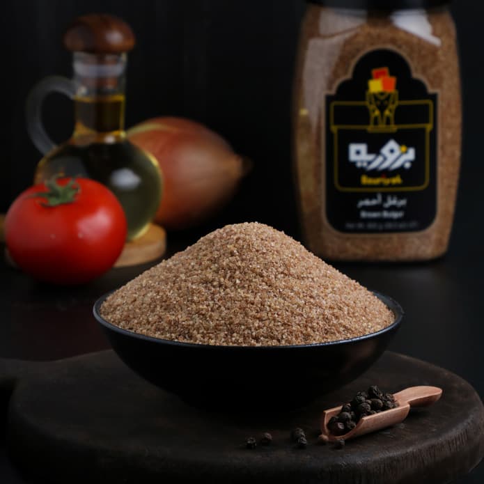 برغل أحمر ناعم بزورية