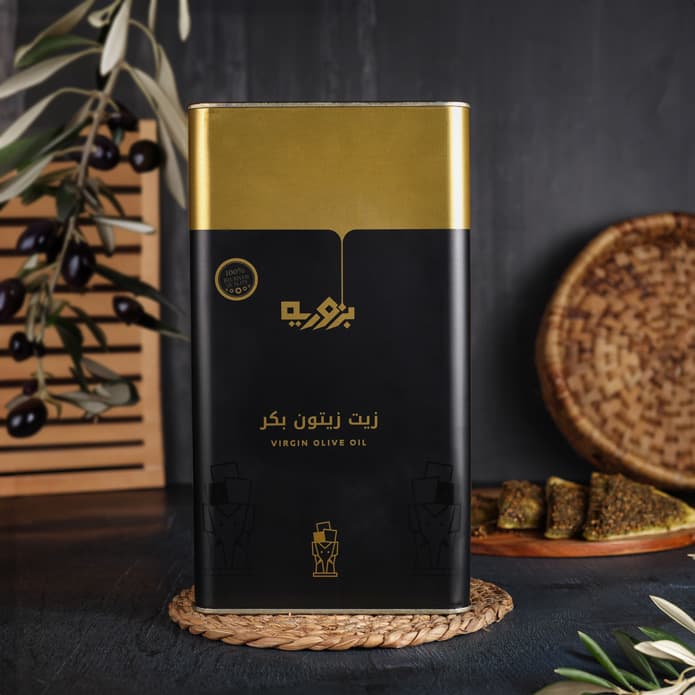 زيت زيتون بكر بزورية ٤لتر